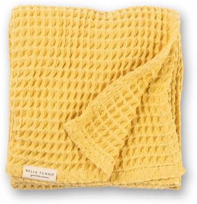 Bella Tunno Waffle Baby Blanket 40x40 Soft Lightweight