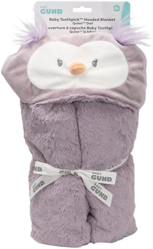 GUND Baby Lil Luvs Quinn Owl Hooded Blanket 1