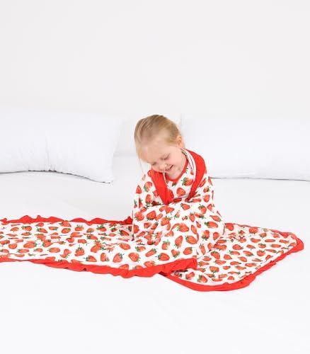 DREAMHALO 50x50 Baby Blanket Strawberry