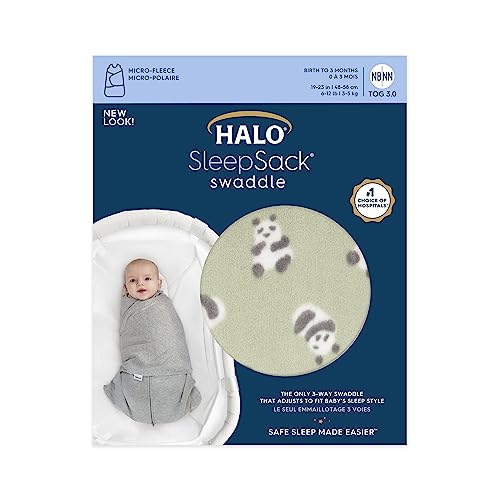 HALO Micro-Fleece Sleepsack Swaddle for 3-6 Months 1