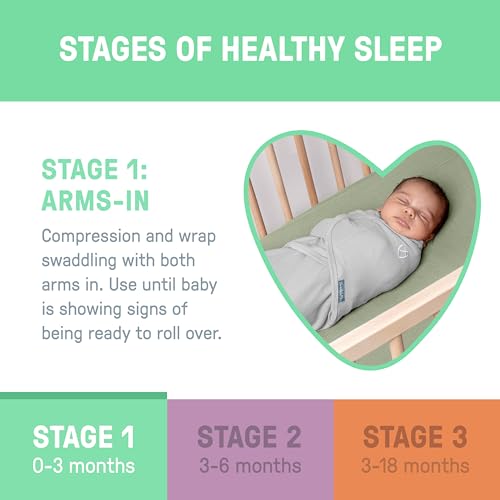 SwaddleMe by Ingenuity Preemie Swaddle Blanket - Cream