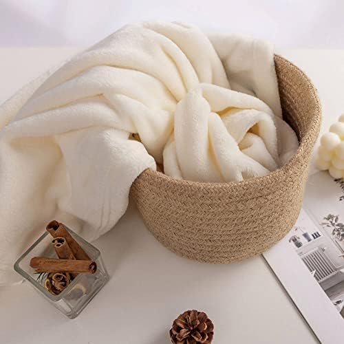 NANPIPER Super Soft Fleece Baby Blanket 30x40 Beige