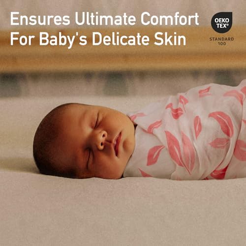 GLLQUEN BABY 4-Pack Swaddle Blankets 35x40