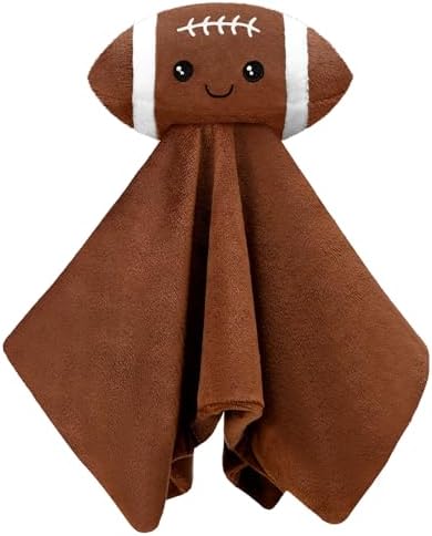 15 Inches Cute Football Design Snuggle Blanket