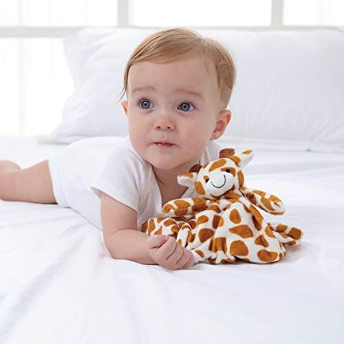 Apricot Lamb 14 Inch Yellow Giraffe Security Blanket