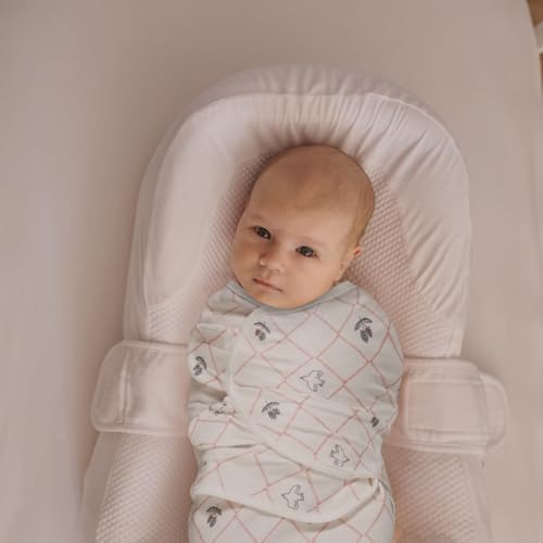 LYRICHOM Baby Swaddle Sacks 3-Pack Organic Cotton