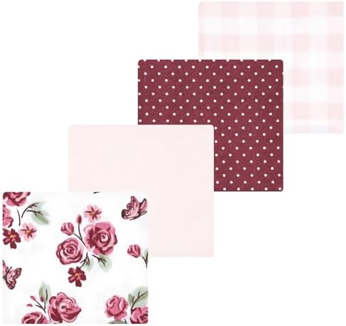 Luvable Friends Hudson Baby Flannel Receiving Blankets 4pk 2