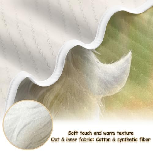YJMYDDZ Baby Blanket Soft Cotton Polyester 30x40 Inch