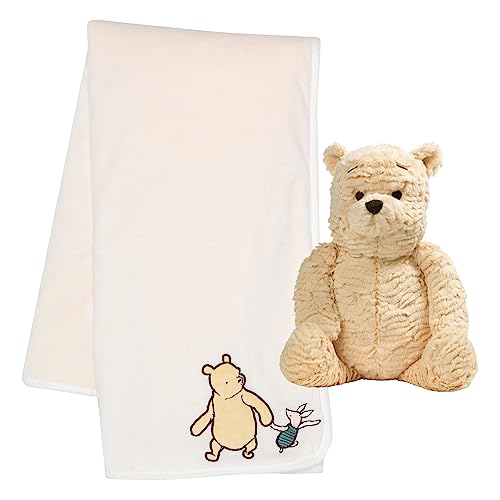 Lambs Ivy Disney Baby Classic Winnie The Pooh Blanket Set