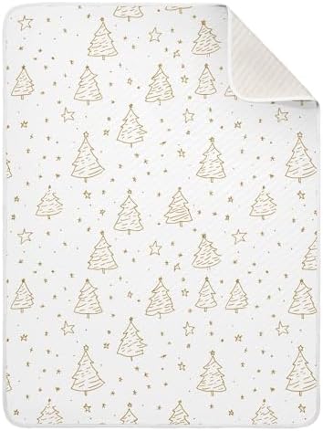 Cotton Baby Blanket 30x40 Inches Soft Cozy Throw for Toddler