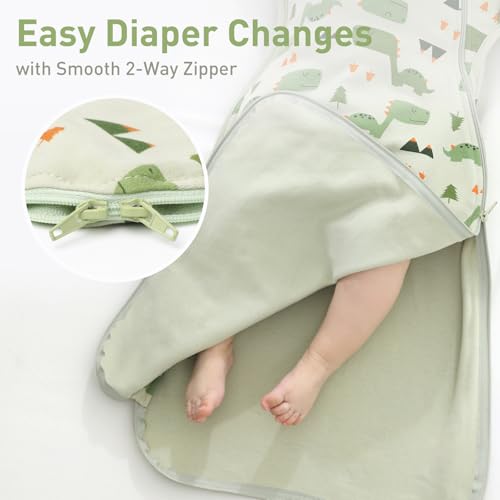 Knirose Swaddle Blanket Sleep Sack 2 Packs with Arms Up Design