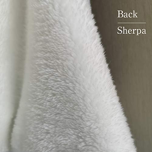 NICTIMEID Custom Baby Name Sherpa Blanket for Boy Baseball Pattern 30x47