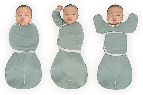 SwaddleDesigns Omni Swaddle Sack for Newborn 6-Way Flexibility