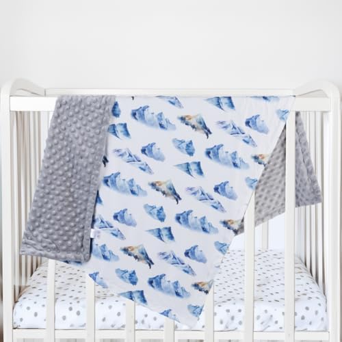 FIGEPO Baby Boy Blanket Double Layer Fuzzy