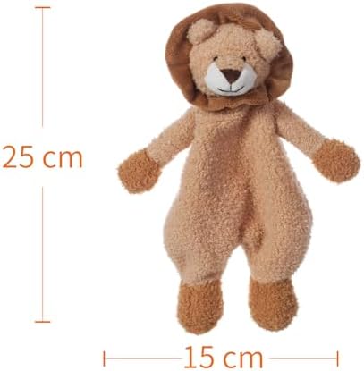 Apricot Lamb Yellow Lion Security Blanket 10 Inches