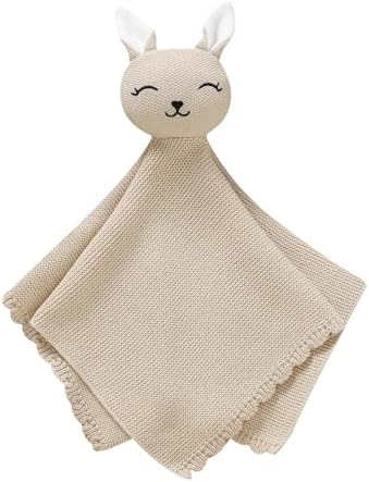LAWKUL Bunny Lovey Baby Blanket 16x16in 1
