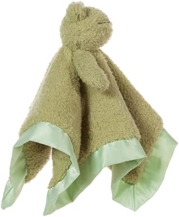Apricot Lamb Green Frog Bed Blanket