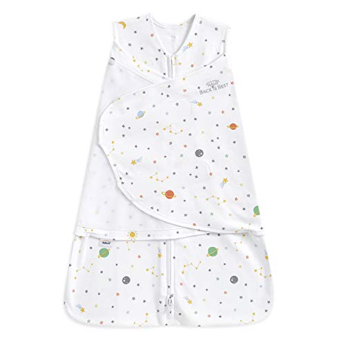HALO 100 Cotton Swaddle Sleepsack for Newborns 0-3 Months