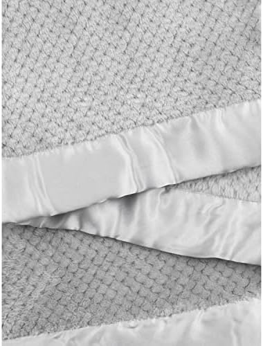 Little Giraffe Honeycomb Baby Blanket 29 x 35 Silver
