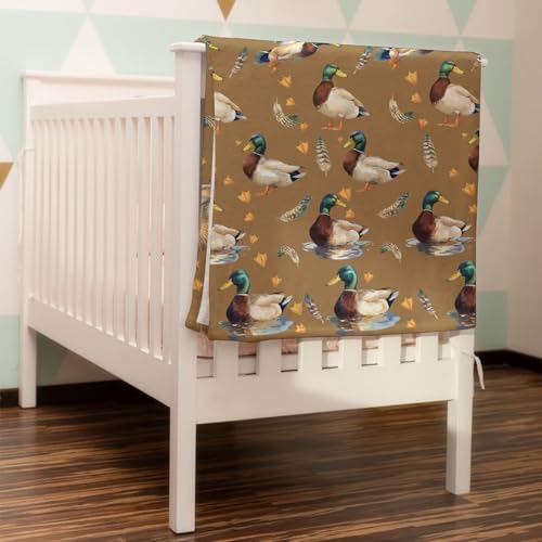 KASTLEE Vintage Duck Hunting Flannel Blanket