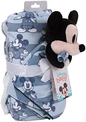 Disney Mickey Mouse Baby Blanket Set 2-Piece