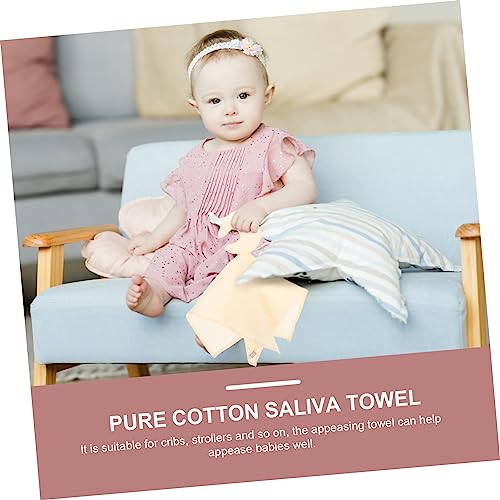 Kisangel Biting Towel Security Blanket for Newborns 1