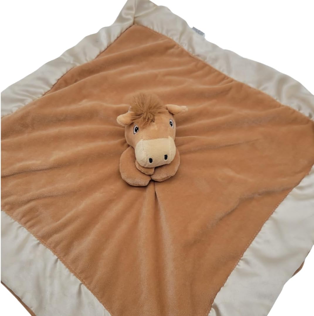 Yikes Twins Horse Lovey Blanket for Baby