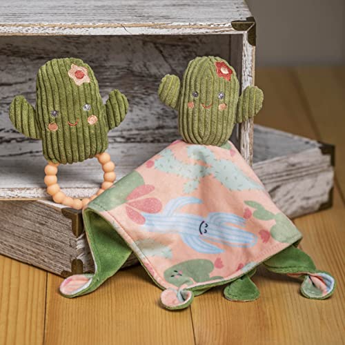Mary Meyer Soothie Blanket - Sweet Cactus 10x10 Inches 1