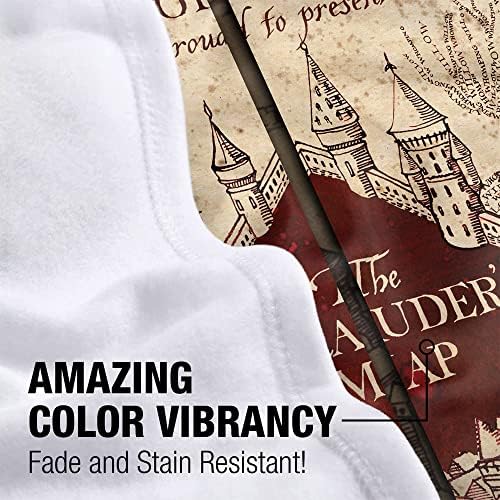 Harry Potter Baby Blanket 30x40 Folded Map Unisex