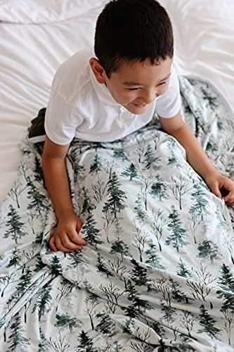 Pobi Baby Soft Neutral Blanket - Premium Cotton Magical Woods Design