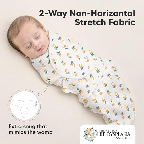 KeaBabies 3-Pack Organic Sleep Sacks for Newborns 0-3 Months