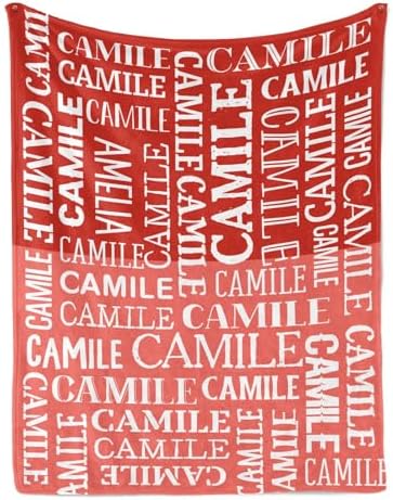 Deven Text Red Watermelon Personalized Baby Blanket 30x40 in