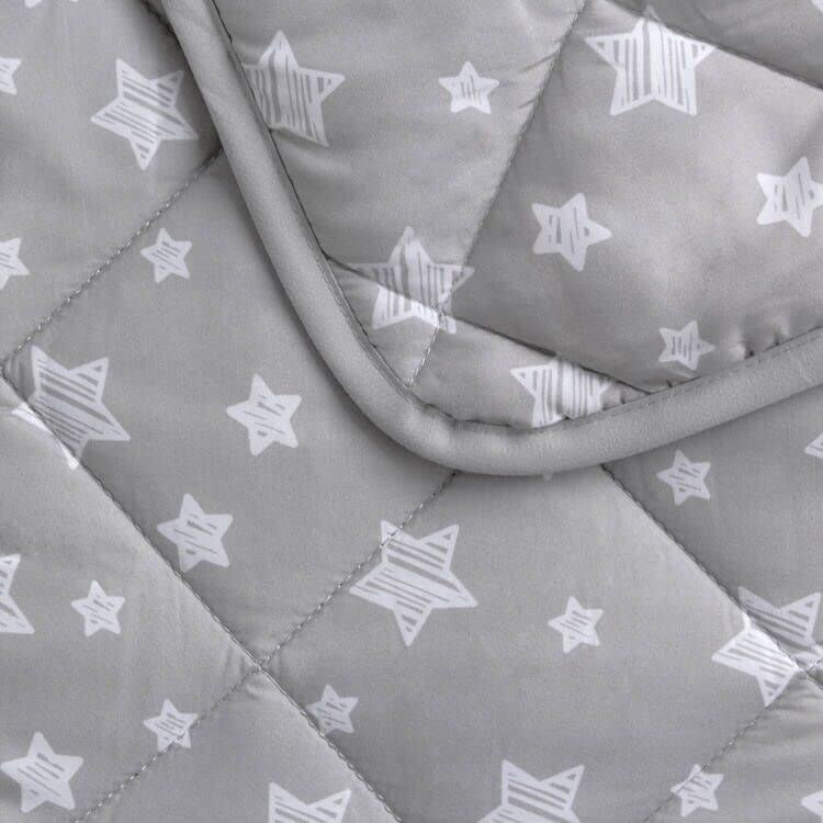 Moonsea Baby Blanket 2 Pack Cozy Star Print Quilted Blankets