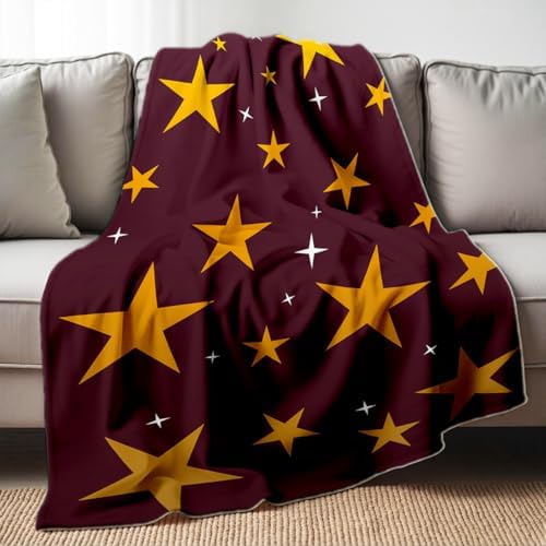 Stars Flannel Blanket - Soft and Cozy for All Seasons