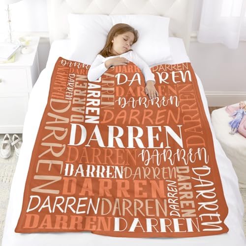 Custom Name Blanket for Baby Kids - Personalized Gifts