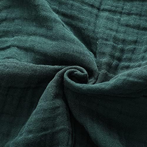 CottCare 4-Pack Breathable Muslin Swaddle Blankets for Baby
