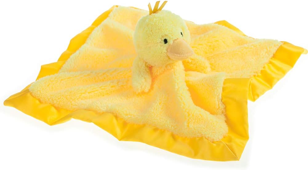 Apricot Lamb Stuffed Duck Security Blanket for Babies