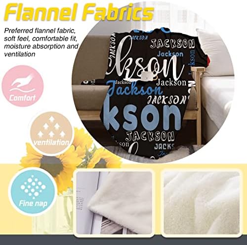 Custom Name Blanket for Kids and Adults