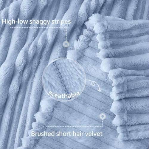 HOMRITAR Baby Blanket 30x40 Inches Ultra Soft Fluffy Fleece