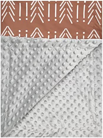 Culclendy Baby Blanket Dimple Dot Reversible