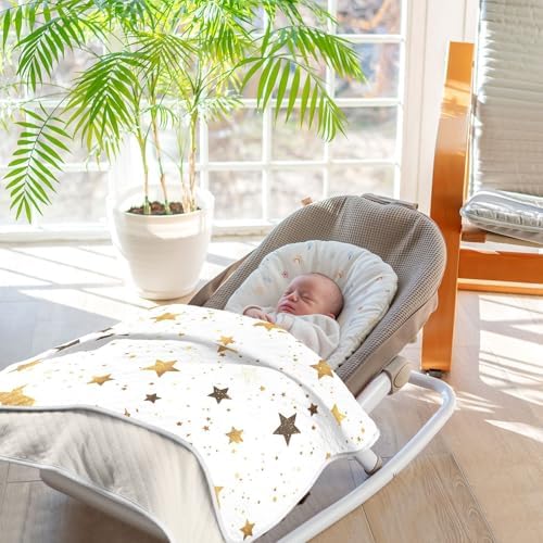 Cotton Baby Blanket Soft Cozy Throw for Toddler 30x40 - Christmas Pine Branches