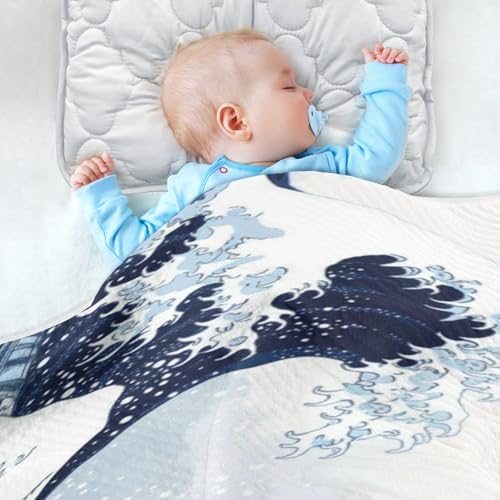 Baby Blanket for Unisex 30x40 Inch Soft and Breathable