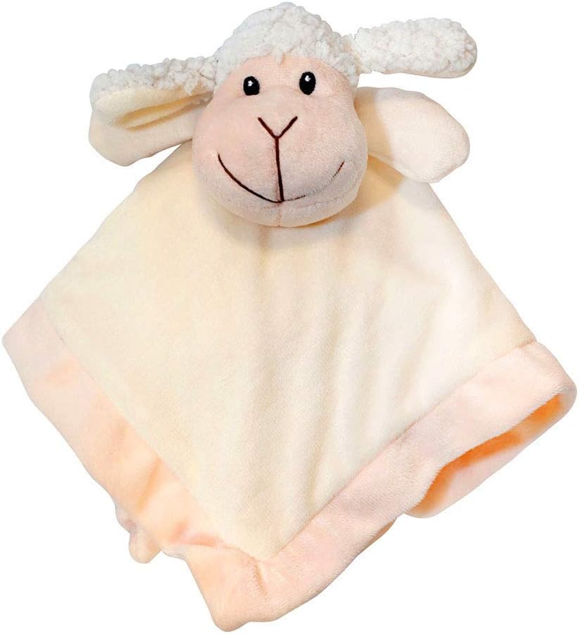 Baberoo Lamb Lovey - 12 Square Baby Security Blanket