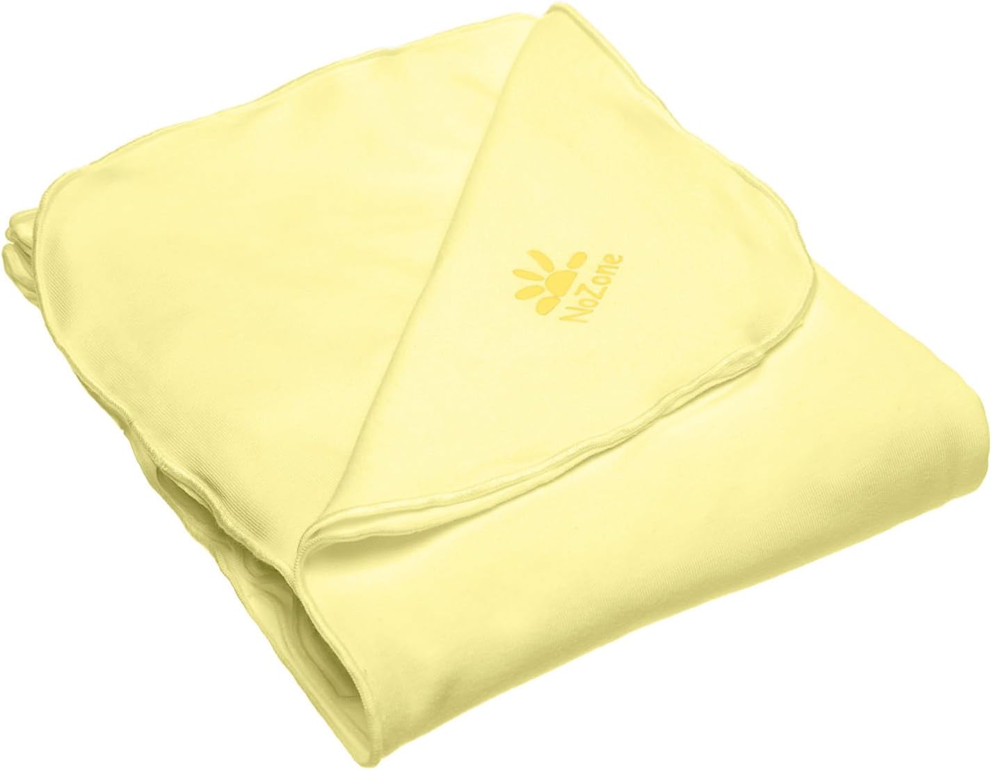 Nozone Baby Blanket Soft Rayon from Bamboo UPF 50 Lemonade Yellow