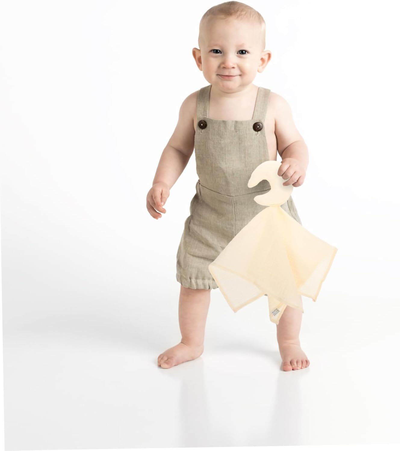 YARNOW Security Blanket for Newborns with Moon Design