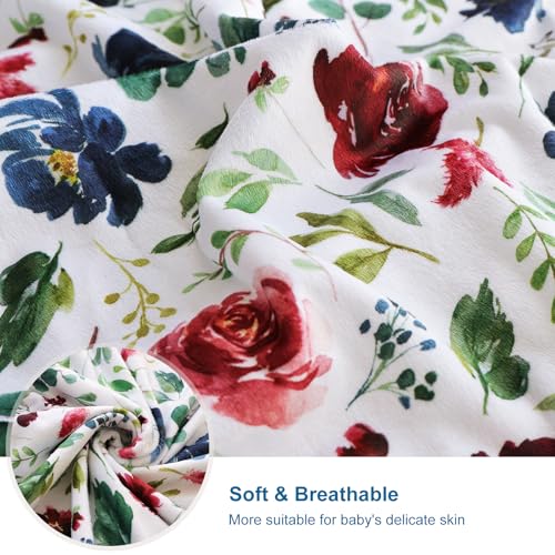HOMRITAR Baby Blanket Double Layer Minky 30x40 Inch