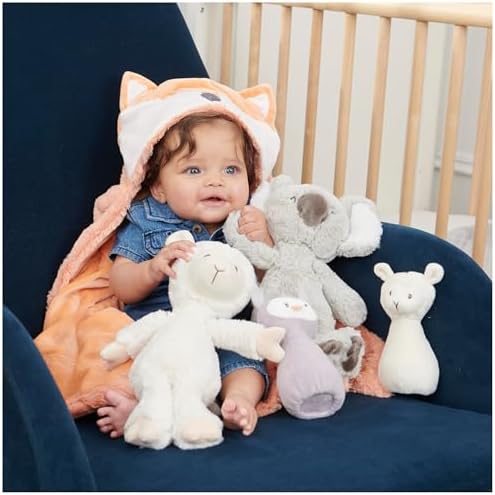 Baby GUND Lil Luvs Hooded Blanket - Emory Fox
