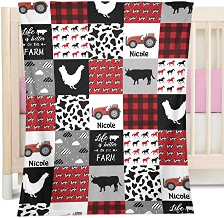Personalized Baby Blanket with Custom Name