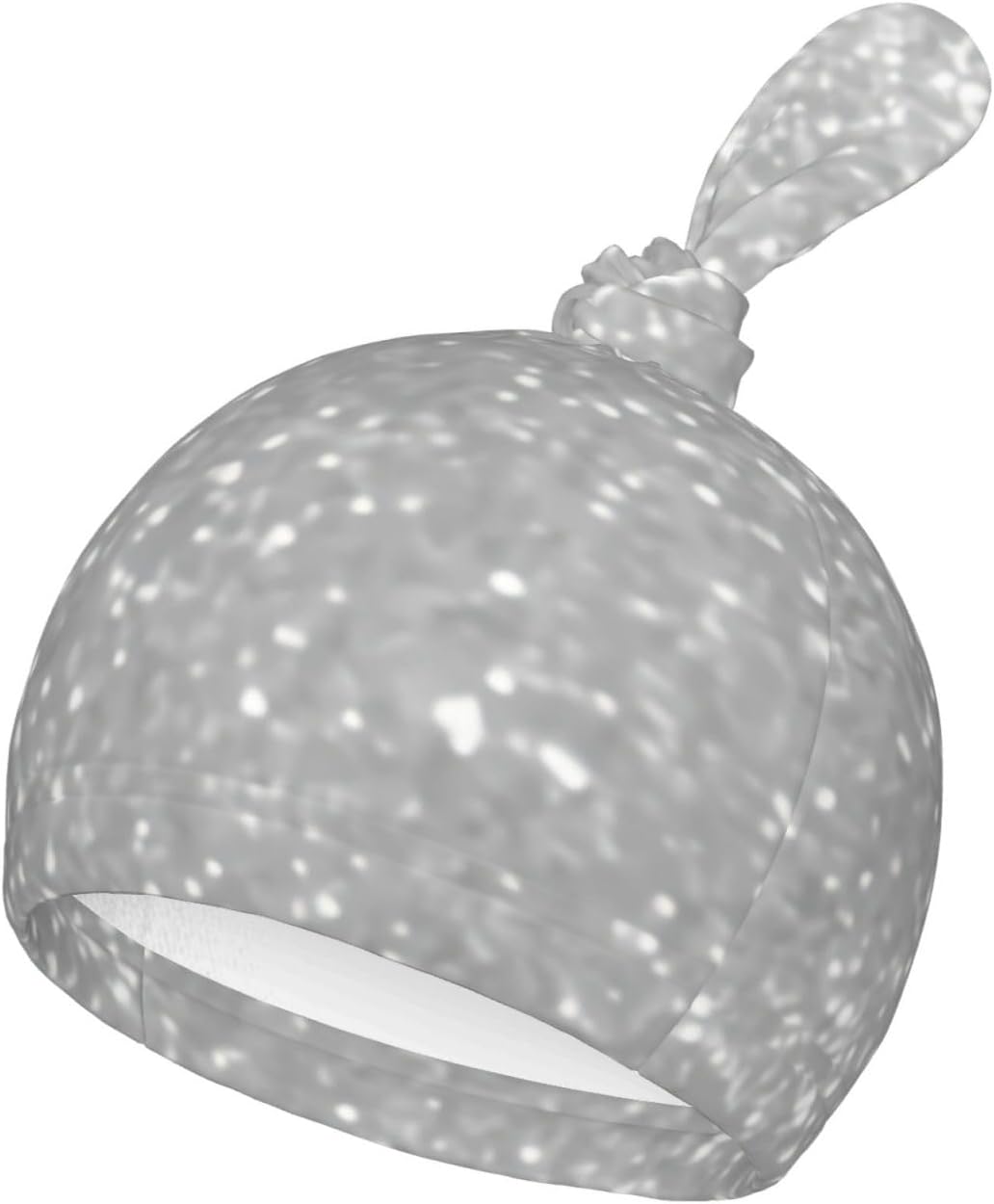 Faux Sparkly Silver Glitter Baby Swaddle Set