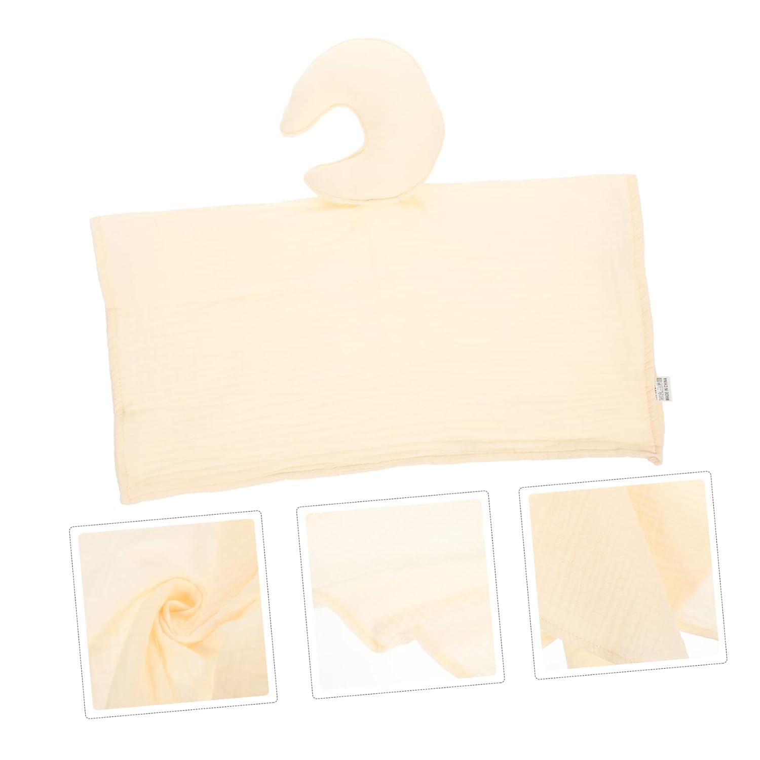 VICASKY Snuggle Blanket with Biting Design for Newborns